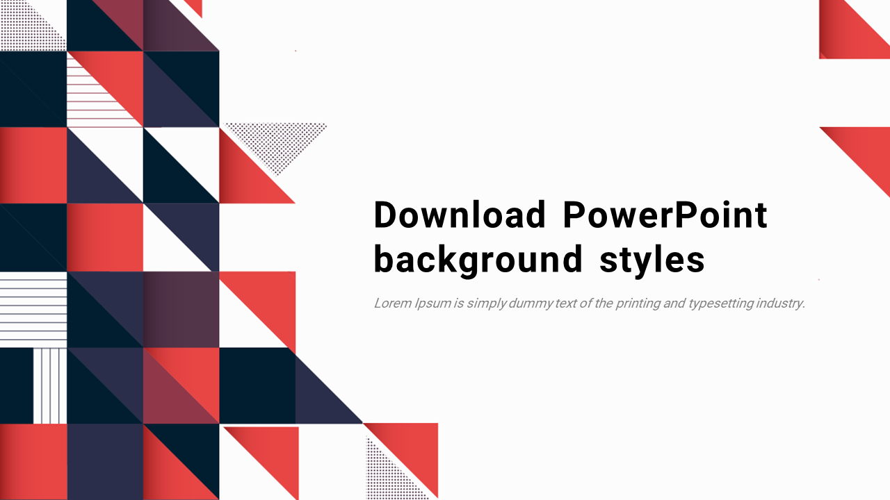 Modern download PowerPoint background styles